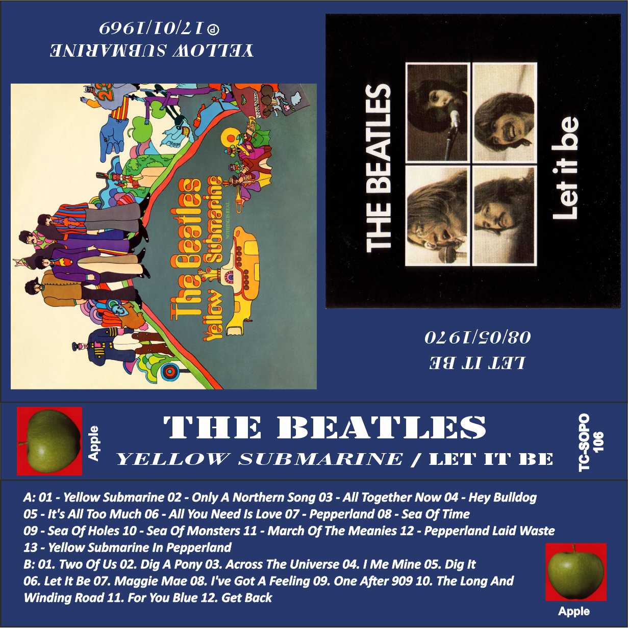 The Beatles Yellow Sub-Let It Be